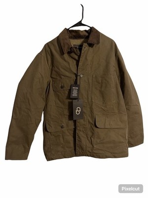 Buck Mason Men’s Large Surplus Dry Waxed Canvas Highland Jacket See Info